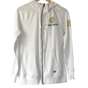 NWT New Era WM Phoenix Open Women’s Full Zip Hoodie – White Size M